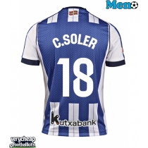 Real Sociedad Carlos Soler #18 Replica Home Shirt 2025-26 Short Sleeve